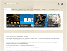 Tablet Screenshot of melcroucher.net